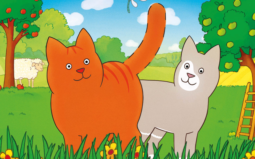 Tom le chat à la recherche du doudou perdu